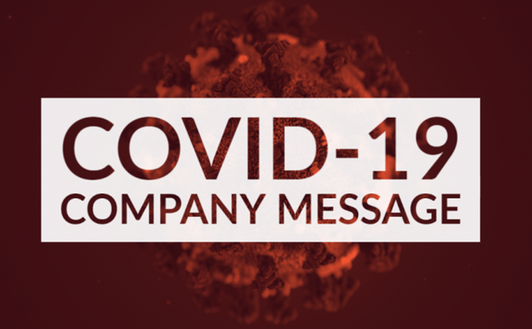 COVID-19 Company Message